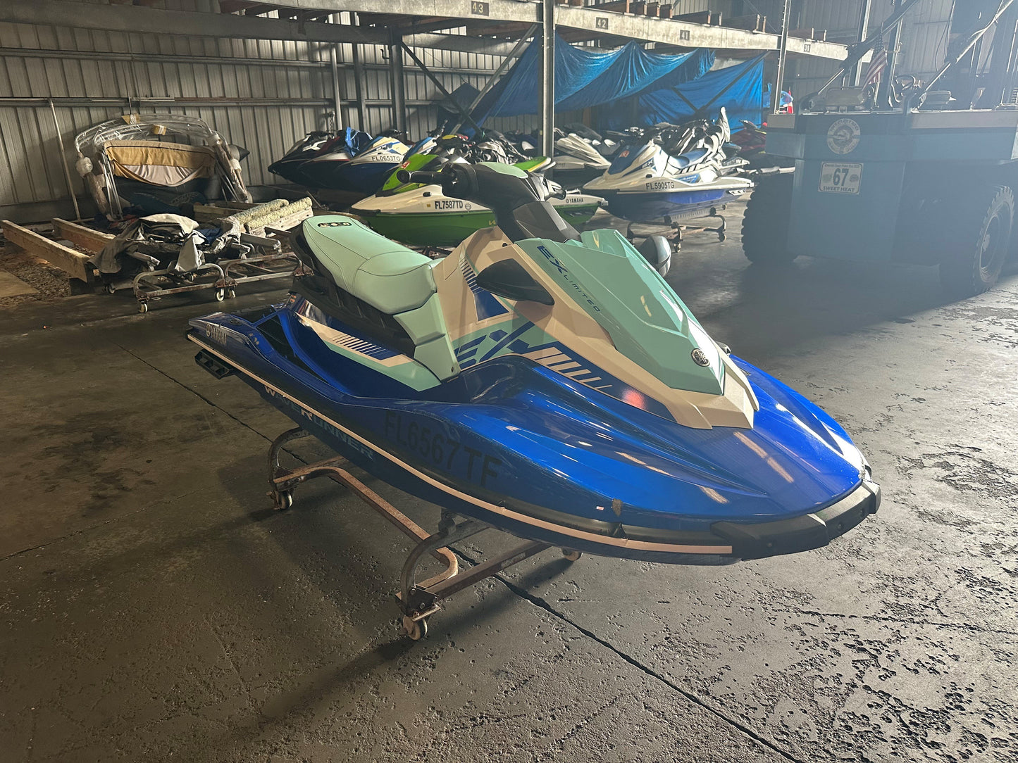 2022 BLUE SQUARED Yamaha WaveRunner EXLimited