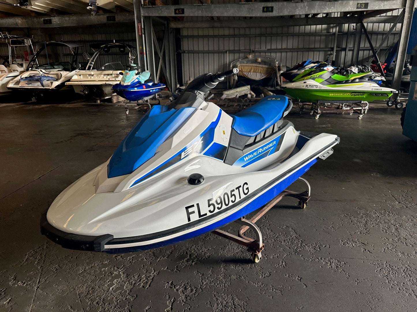 2022 BEAUTIFUL BLUE Yamaha WaveRunner EX Basic